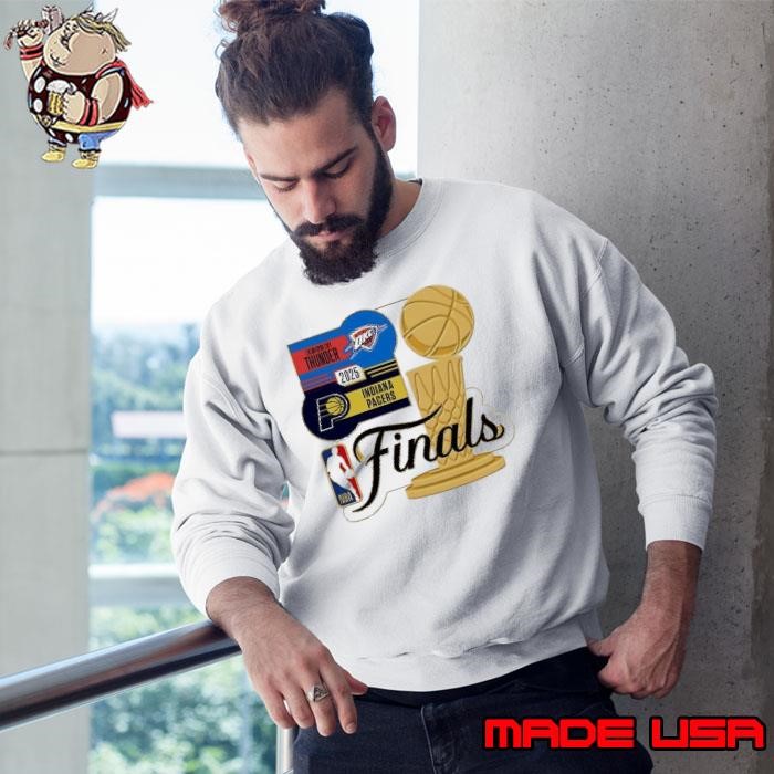 Indiana Pacers vs. Oklahoma City Thunder WinCraft 2025 NBA Finals Sweatshirt