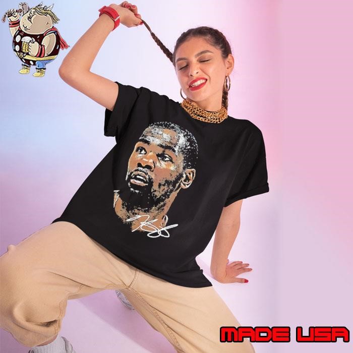 Kevin Durant Big Face Player Signature Ladies tee