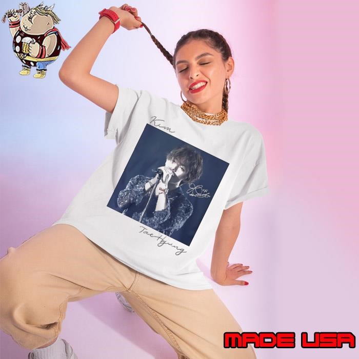 Kim Taehyung BTS signature Ladies tee