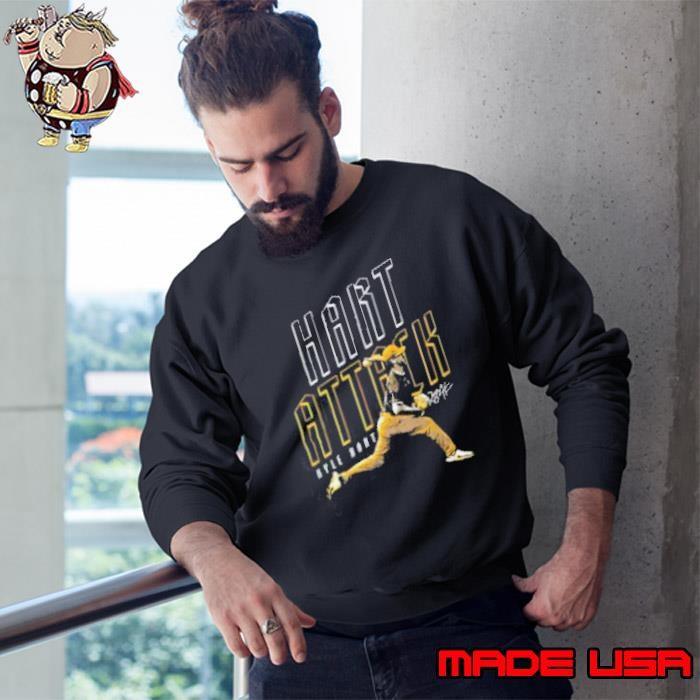 Kyle Hart San Diego Padres Hart attack signature Sweatshirt