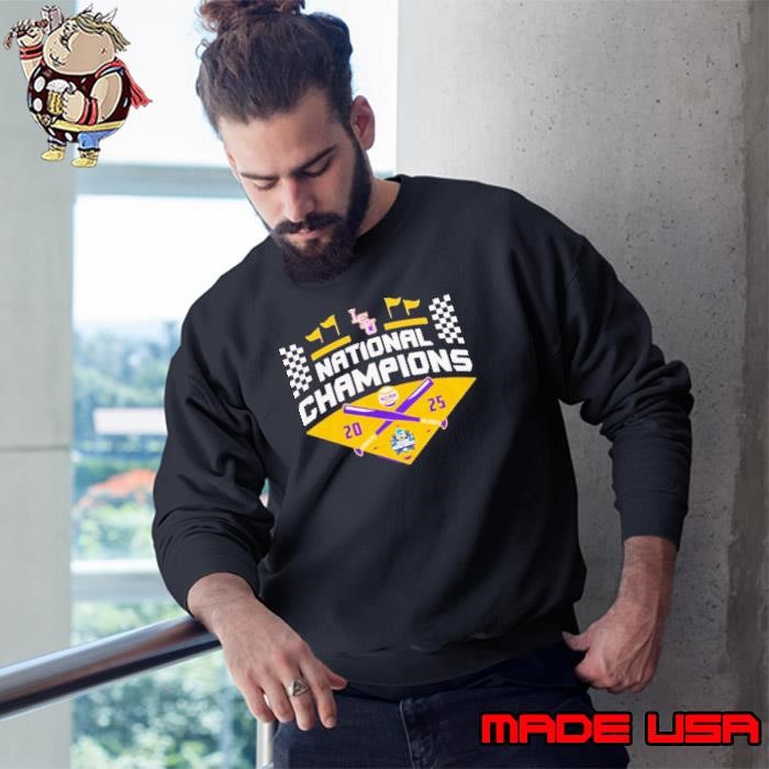 LSU Tigers 2025 Men’s College Baseball Champions Sweatshirt