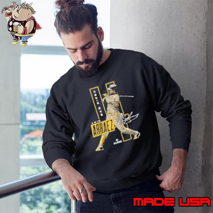 Luis Arraez San Diego MLB Baseball Players MLBLAR204M Raglan Sweatshirt