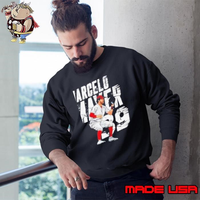 Marcelo Mayer #39 Boston Red Sox Baseball player catch shirt