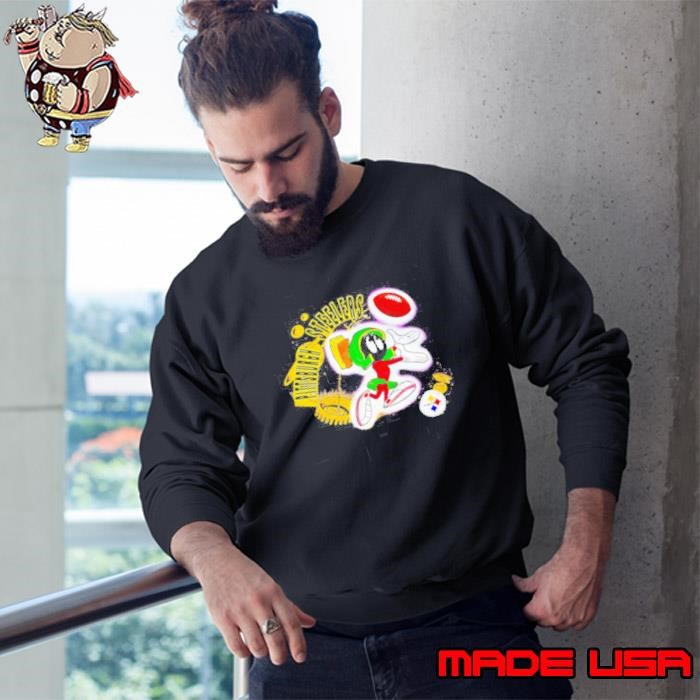 Marvin the Martian Pittsburgh Steelers Sweatshirt
