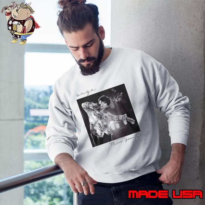 Min Yoon-gi BTS signature Sweatshirt