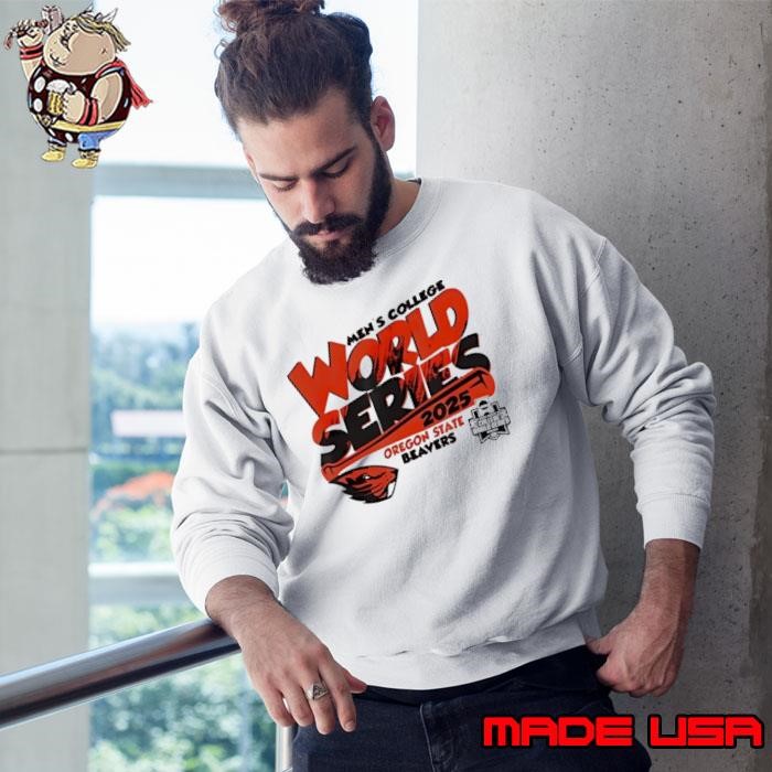 Oregon State Beavers MCWS 2025 College World Series Baseball Sweatshirt