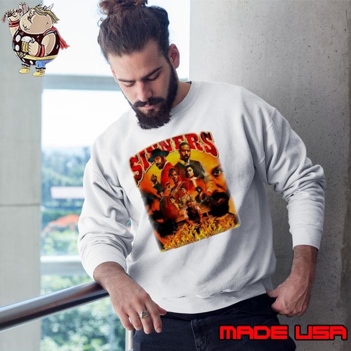Sinners Michael B. Jordan graphic Sweatshirt