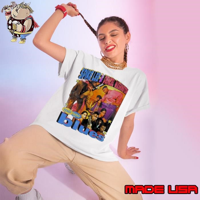 Spike Lee and Denzel Washington Mo Better Blues Vintage Ladies tee