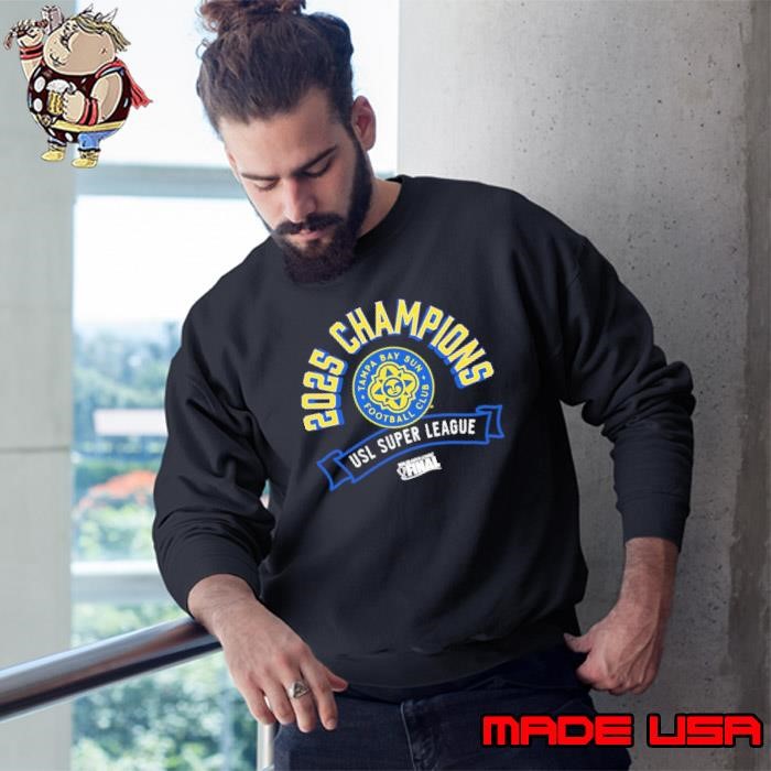 Tampa Bay Sun FC USL Super League 2025 Champions On-Field Sweatshirt