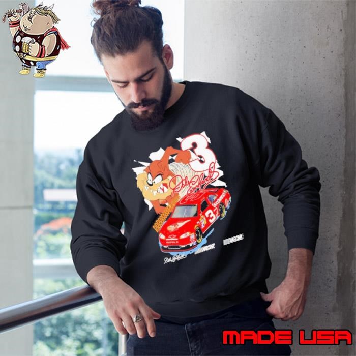 Taz Dale Earnhardt signature graphic Sweatshirt
