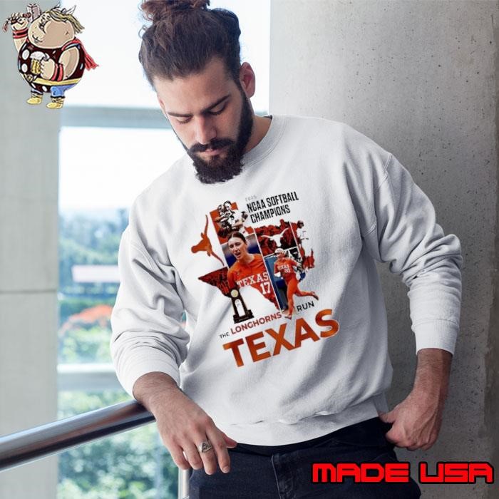 Texas Longhorns 2025 NCAA Softball Champions Sweatshirt