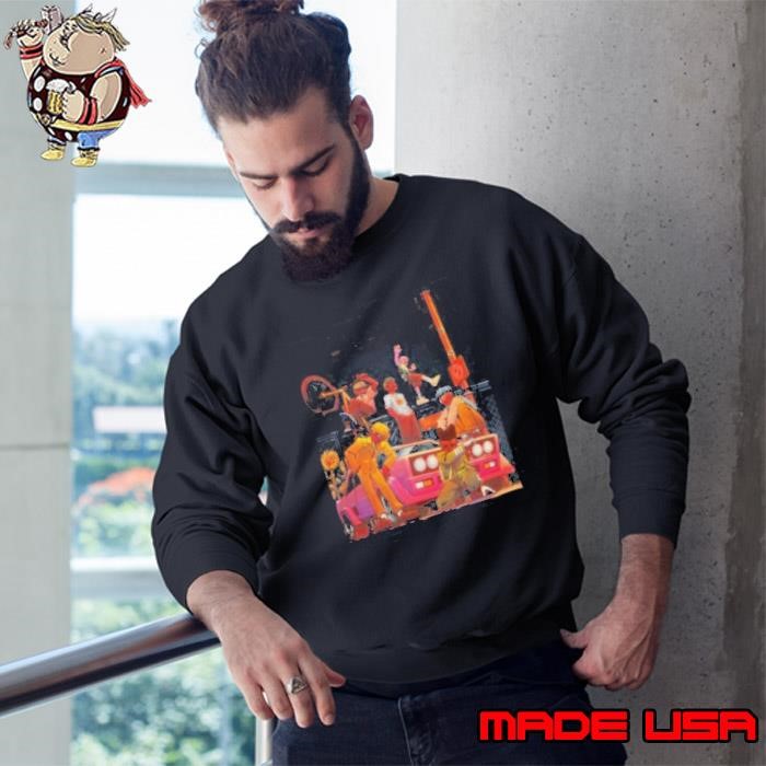 The Creator Cartoon Style Sweatshirt