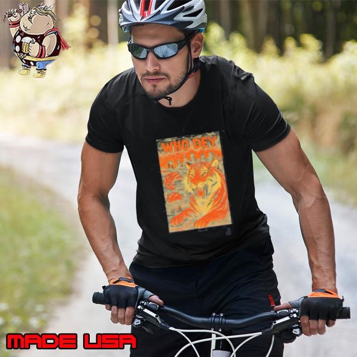 Van Gogh style Tiger Who Dey Unisex