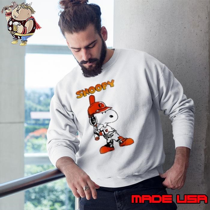 Baltimore Orioles Snoopy player Sweatshirt