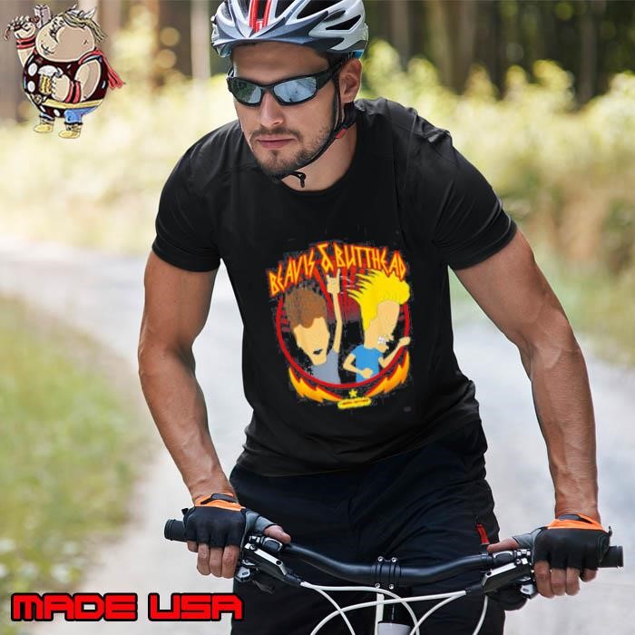 Beavis And Butt Head Metal Colors Rock Out Unisex