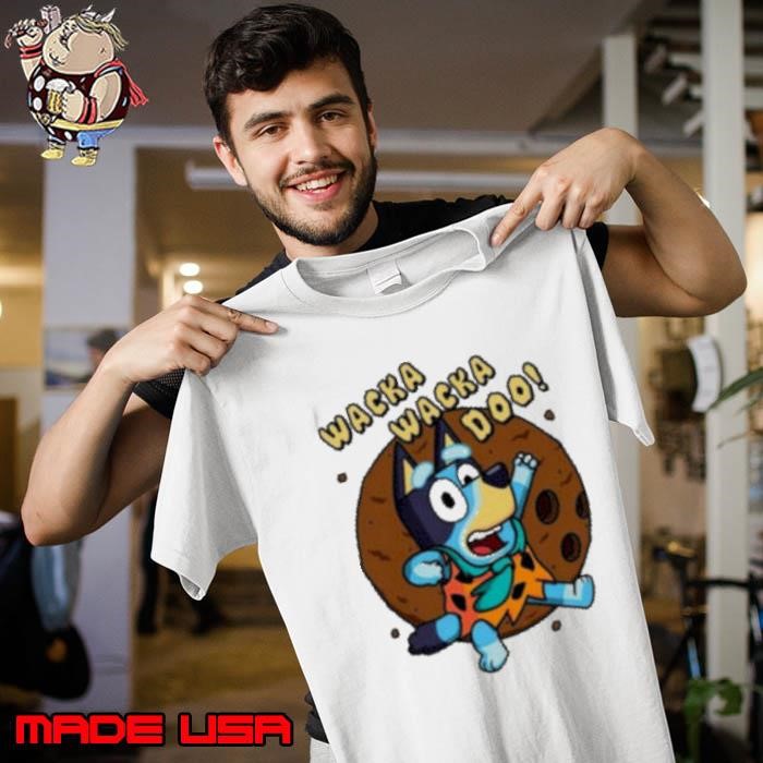 Bluey as Fred Flintstone wacka wacka doo Unisex