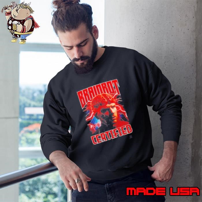 Brainrot Certified retro Sweatshirt