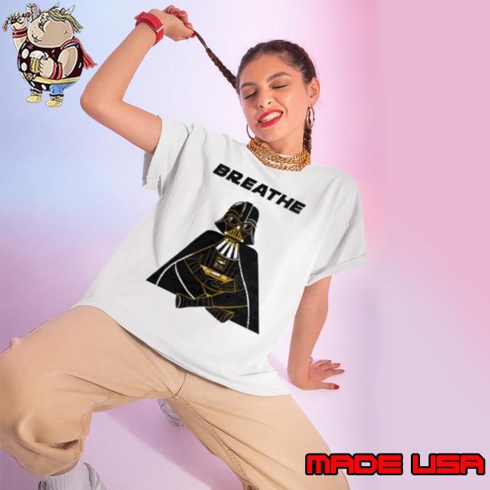 Breathe Darth Vader Ladies tee