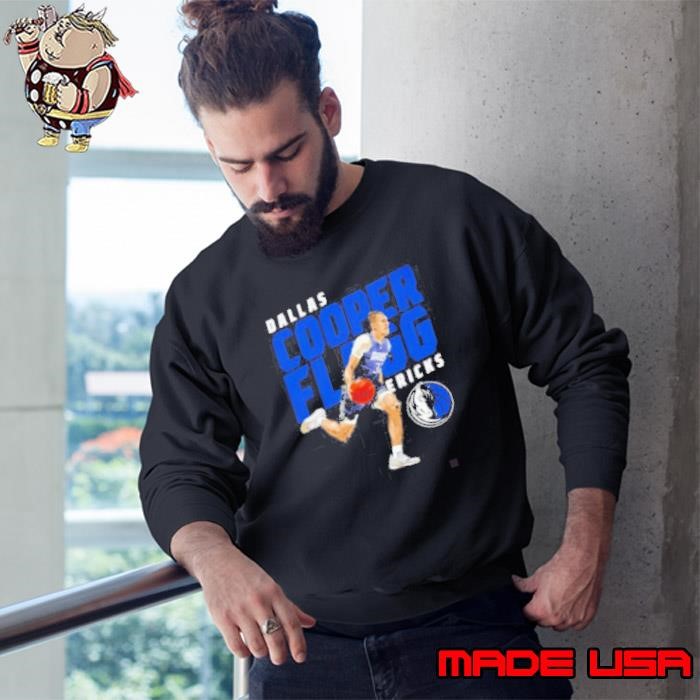 Cooper Flagg Dallas Mavericks Slant Sweatshirt