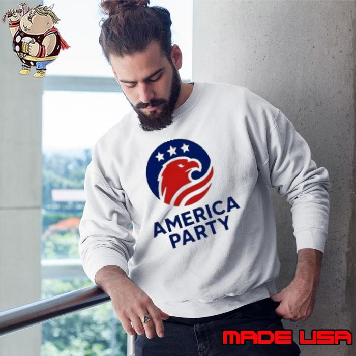 Elon Musk America Party Flag Shirt