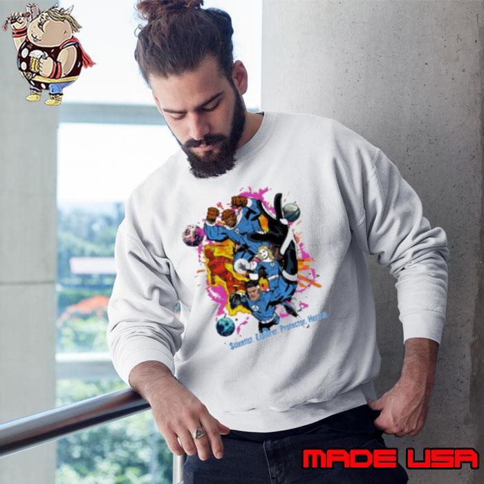 Fantastic 4 scientist explorer protector heroes Sweatshirt