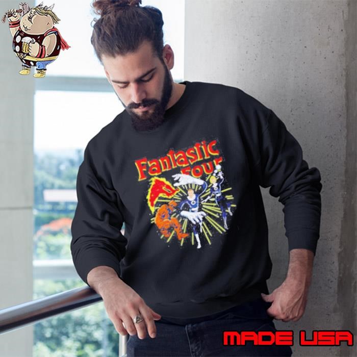 Fantastic Four Characters cartoon Sweatshirt
