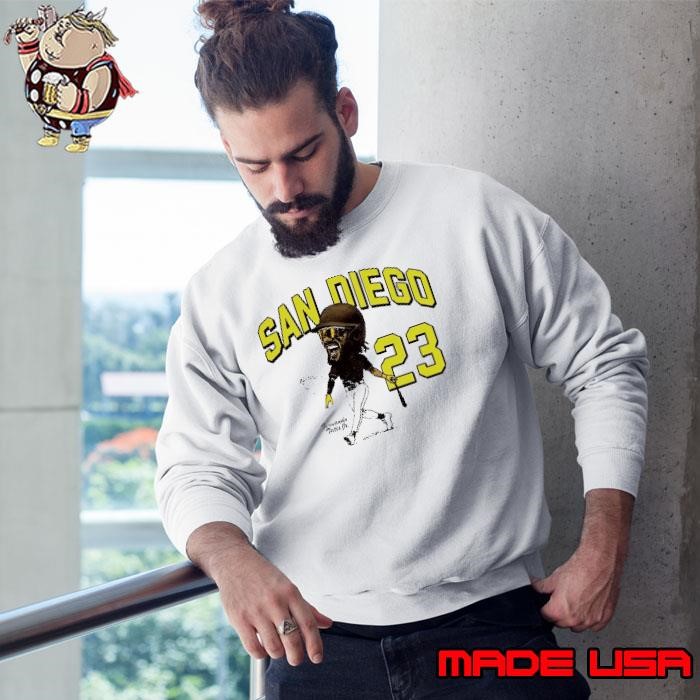 Fernando Tatis Jr. San Diego Padres El Nino caricature shirsey Sweatshirt