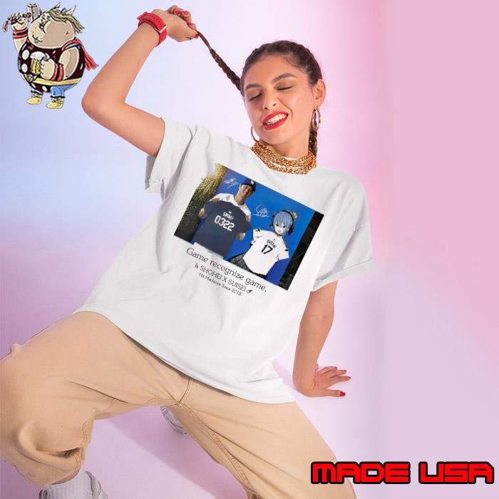 Game Recognize Game Sui and Shohei Hit Machines Since 2018 Ladies tee