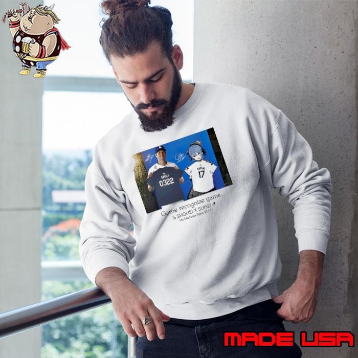 Game Recognize Game Sui and Shohei Hit Machines Since 2018 Sweatshirt