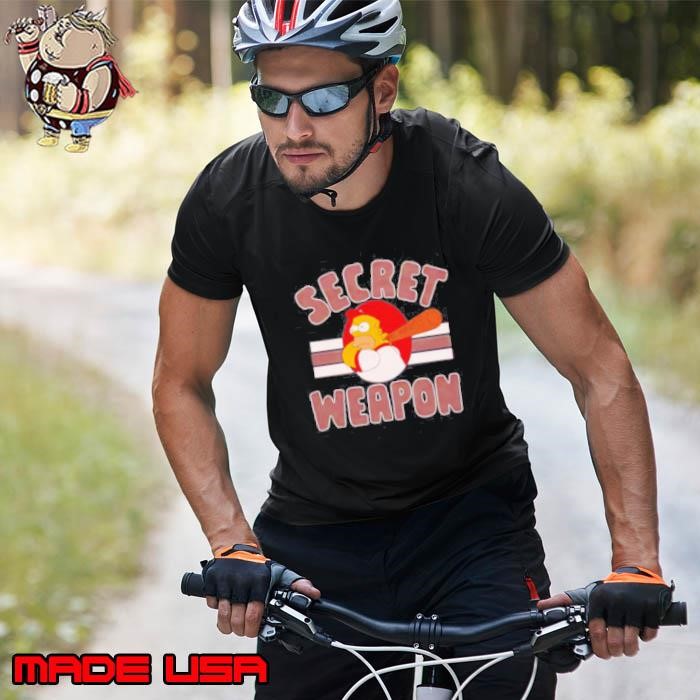 Homer Secret Weapon baseball cartoon Unisex