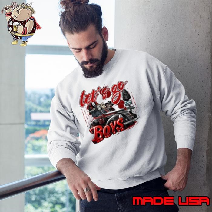 Horror movie characters Let’s go boy shirt