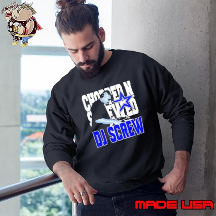Houston Astros x DJ Screw 2025 Chopped N Screwed star Sweatshirt