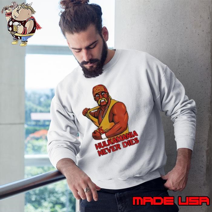 Hulk Hogan Hulkamania never dies shirt