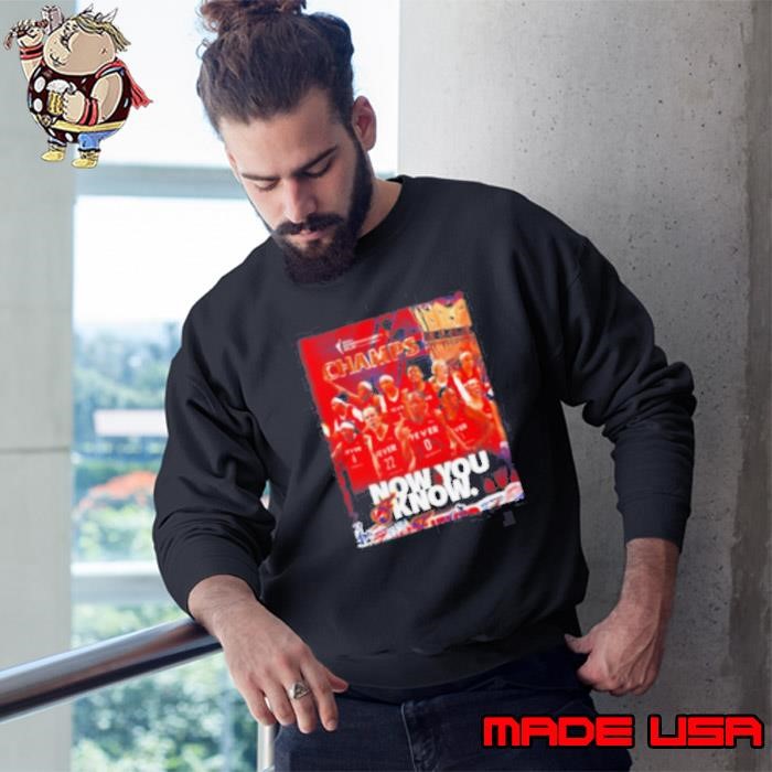 Indiana Fever 2025 WNBA Commissioner’s Cup Champs now you know Sweatshirt