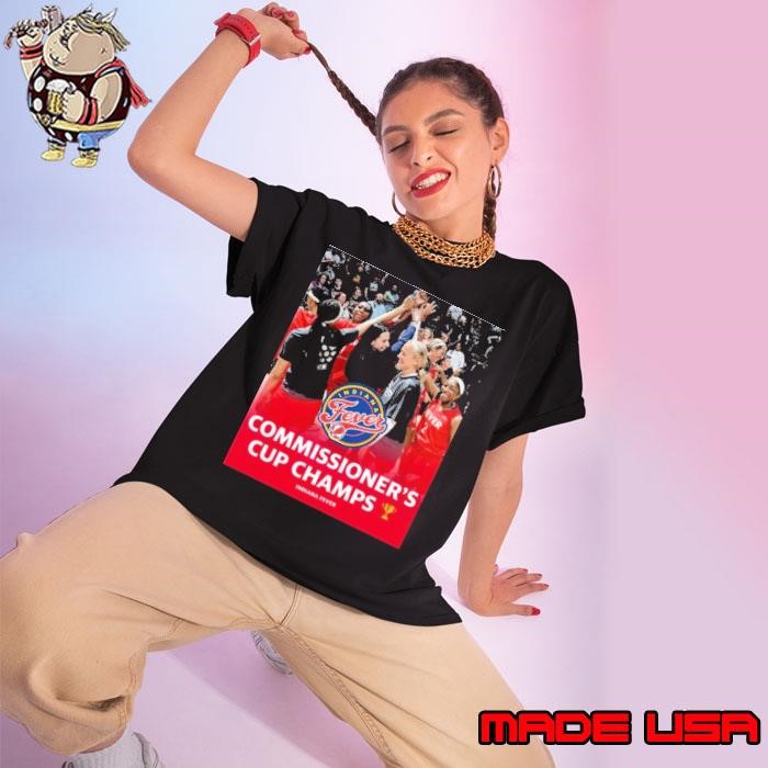 Indiana Fever Crowned Commissioner’s Cup Champions In The WNBA 2025 Ladies tee