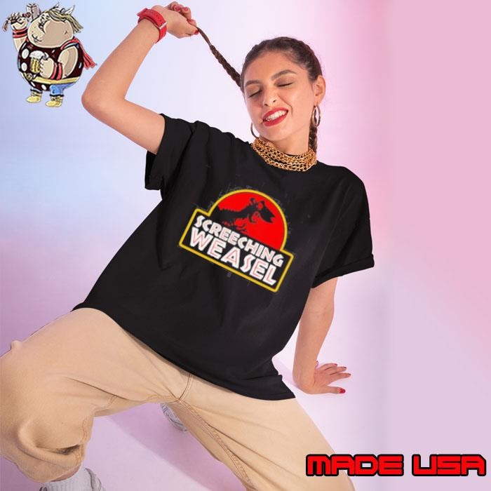 Jurassic Weasel Ladies tee