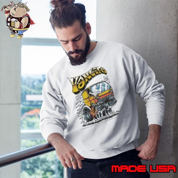 Kustom Kulture Inspired Graphic Sweatshirt