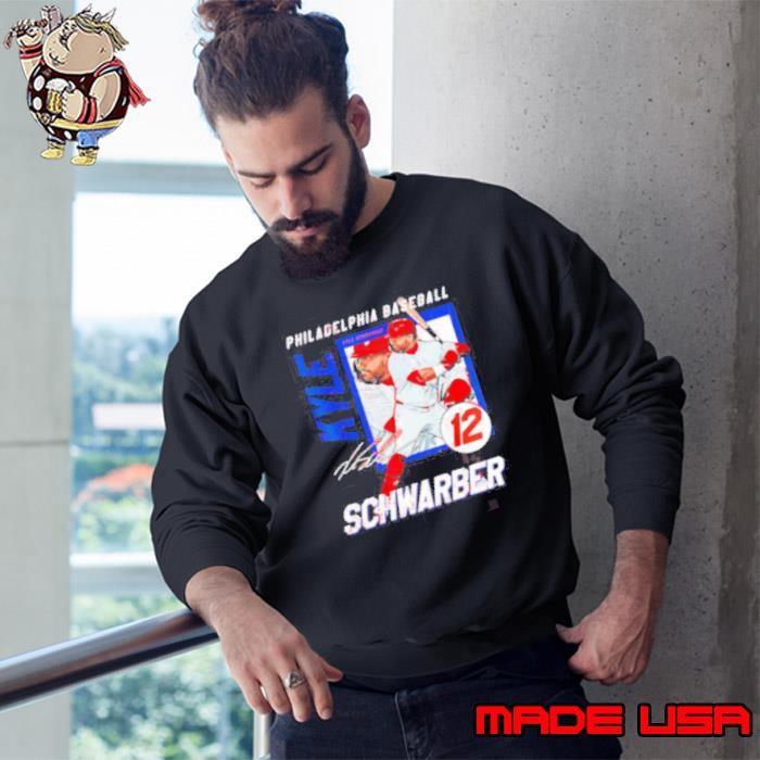 Kyle Schwarber 12 Philadelphia Baseball Players vintage Sweatshirt