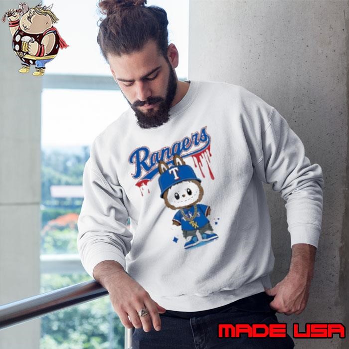 Labubu Texas Rangers Globe Sweatshirt