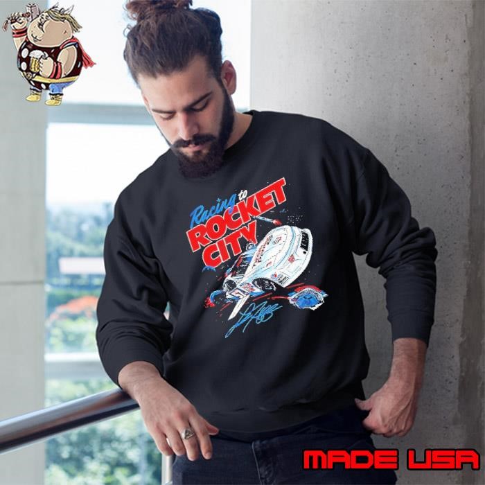 Landon Huffman racing to rocket city signature Sweatshirt