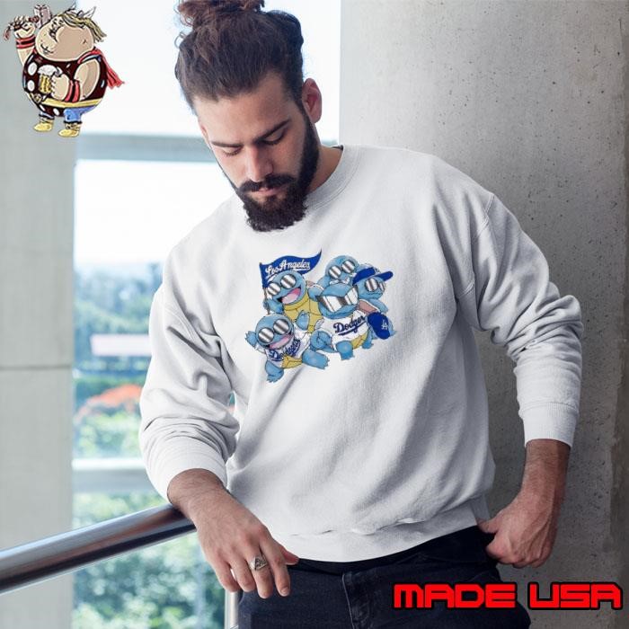 Los Angeles Dodgers Squirtle Squad Sweatshirt