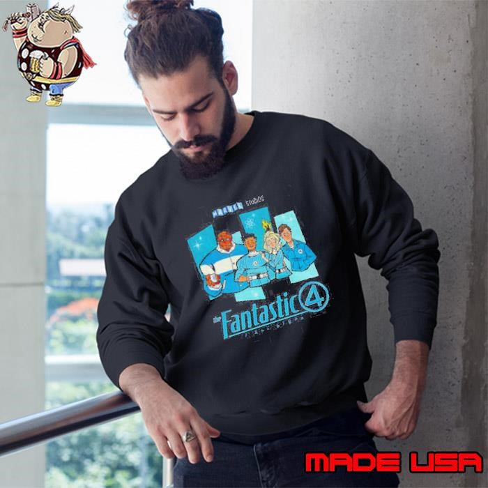 Marvel Studios Fantastic Four Superhero F4 First Steps Sweatshirt
