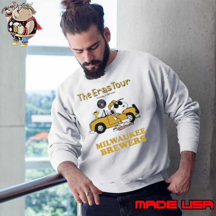Milwaukee Brewers The Eras Tour Snoopy Sweatshirt