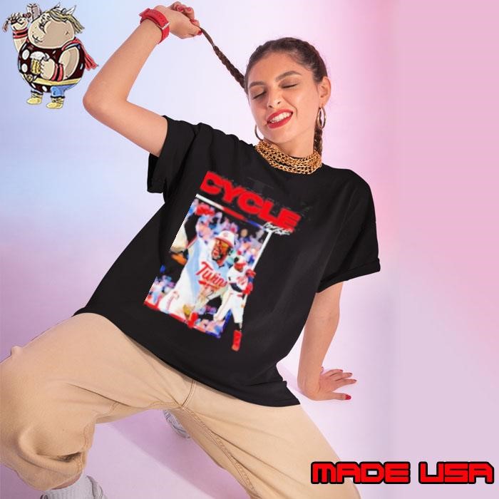 Minnesota Twins 2025 The Year Of Buck Byron Buxton Signature Ladies tee