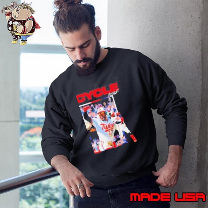 Minnesota Twins 2025 The Year Of Buck Byron Buxton Signature Sweatshirt