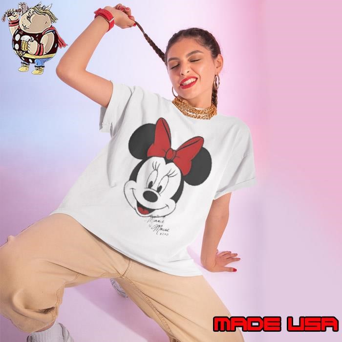 Minnie Mouse Disney Big Face Ladies tee