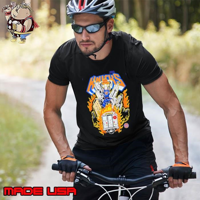 New York Knicks forever Fest Subway skeleton graphic Unisex