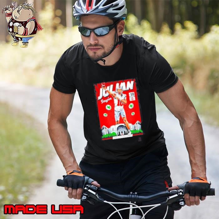 Ohio State Buckeyes #10 Julian Sayin NIL comic Unisex