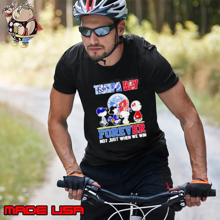 Peanuts Tampa Bay sports forever not just when we win Unisex
