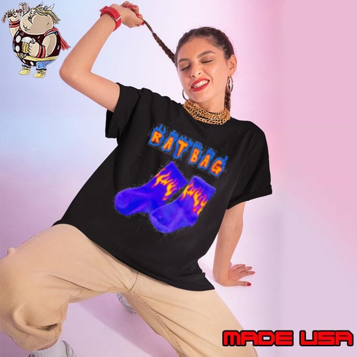 Rat Bag pair of socks Ladies tee